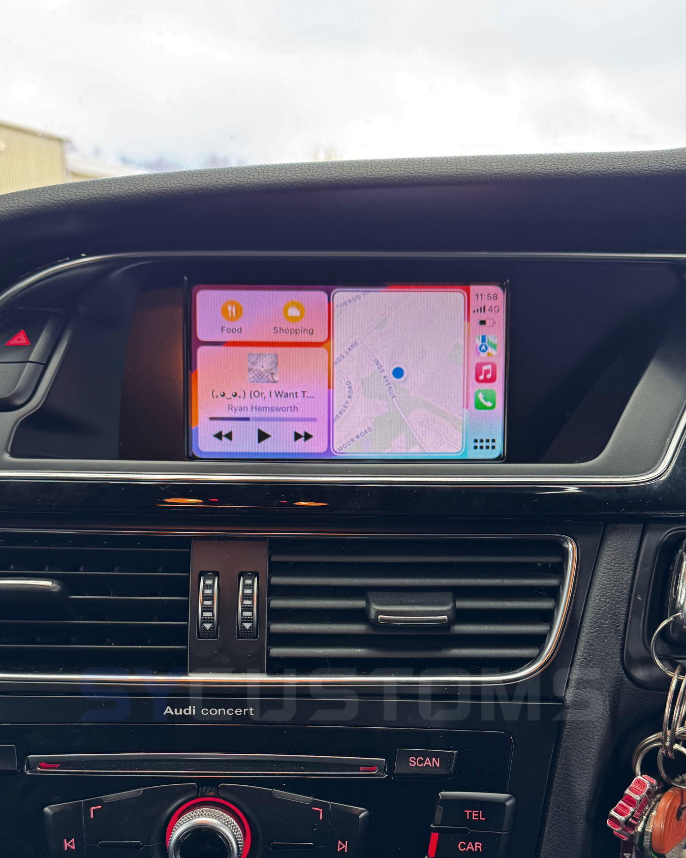 Audi Wireless Apple CarPlay & Android Auto MMI Module